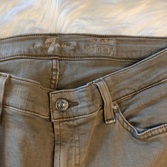 5[7ForAllMankind] The Ankle Skinny beige - Picture 4 of 6